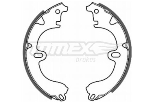 Bremsesko sett TOMEX Brakes TX 20 82
