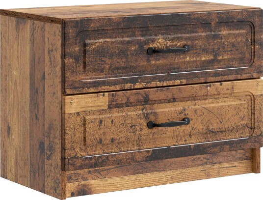 Nattbordskap Gammelt tre 62 x 34,5 x 44,5 cm Konstruert tre Nattbordskap Gammelt tre 62 x 34,5 x 44,5 cm Konstruert tre