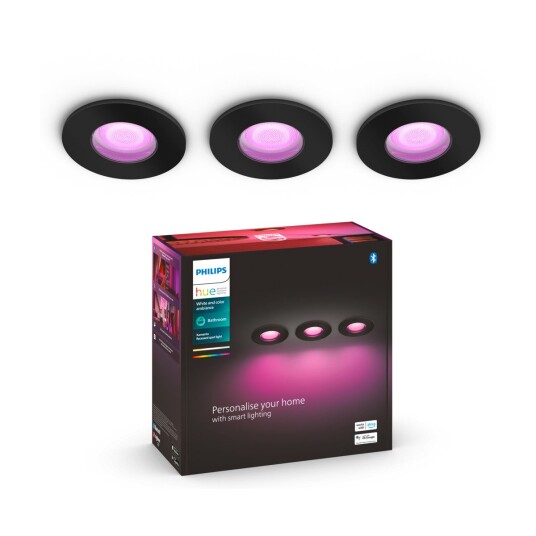 Philips Hue Xamento spots til badeværelset 3-pack Philips Hue Xamento spots til badeværelset 3-pack