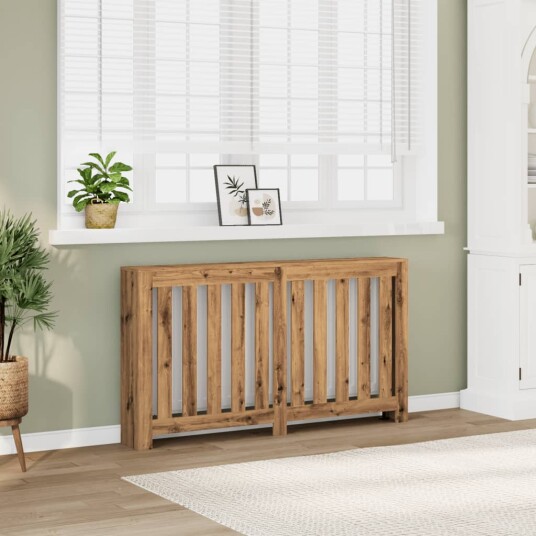 Radiatordeksel artisan eik 149x20x82 cm konstruert tre