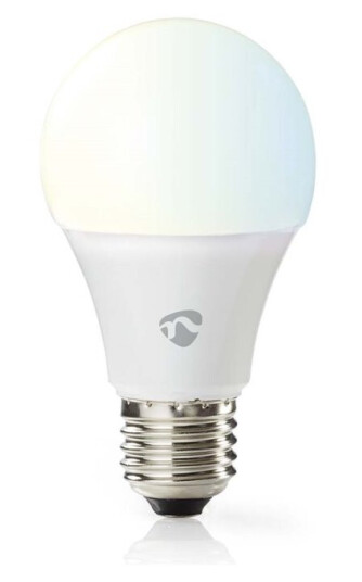 Nedis Smartlife Led-Lyspære Form: Pære E27 9 W Ekvivalent 60 Klasse F Varm Til Kjølig Hvitt Lys 2700-6500 K Hvit En Pakke 3 Nedis Smartlife Led-Lyspære Form: Pære E27 9 W Ekvivalent 60 Klasse F Varm Til Kjølig Hvitt Lys 2700-6500 K Hvit En Pakke 3