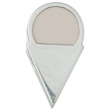 Design Letters Enamel Ice Cream Charm Silver Nude Design Letters Enamel Ice Cream Charm Silver Nude