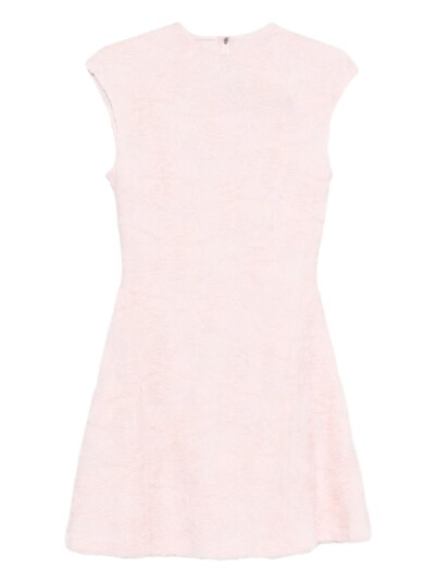 ROTATE Mesh Mini Dress Kjole Lyserosa 34