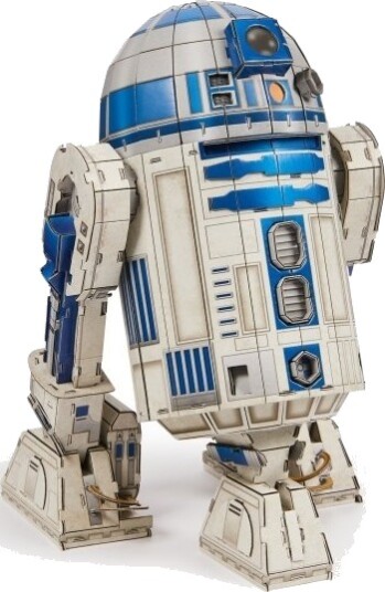 4D Build Star Wars R2-D2 Byggesett 12 År 201 Stykker 725,747 G