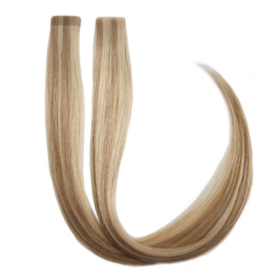 Rapunzel of Sweden Premium Tape Extensions - Seamless & Classic 3 M7.3/10.8 Cendre Ash Blonde Mix 50