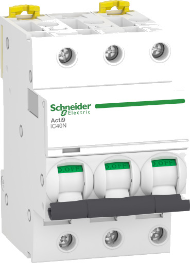 Strømbryter iC40N C 3P, 16A, 6/10kA