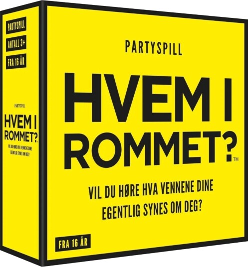 Hvem i Rommet? - Morsomt Barnespill med Pinlige Spørsmål om Venner