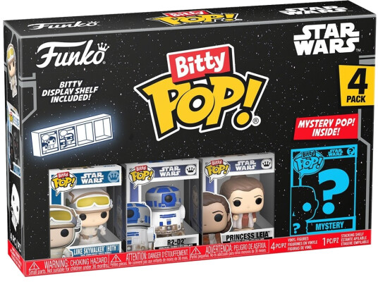 FUNKO Bitty POP!: Star Wars: The Empire Strikes Back S2 Luke 4Pack