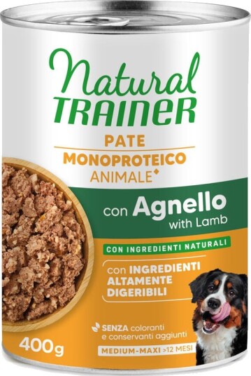 Natural Trainer Våtfôr Adult Sensitive Uten Gluten Og Grove Kornprodukter Lammekjøtt 6 X 400 G 6 X 400 G Natural Trainer Våtfôr Adult Sensitive Uten Gluten Og Grove Kornprodukter Lammekjøtt 6 X 400 G 6 X 400 G
