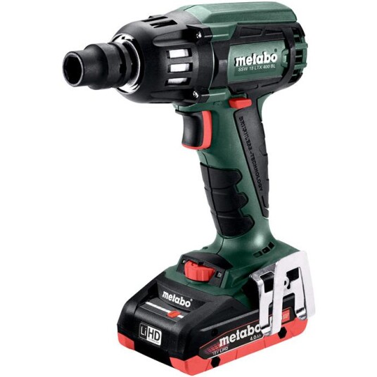 Metabo Muttertrekker Med Batteri Og Lader Modell SSW 18 LTX 400 BL Metabo Muttertrekker Med Batteri Og Lader Modell SSW 18 LTX 400 BL