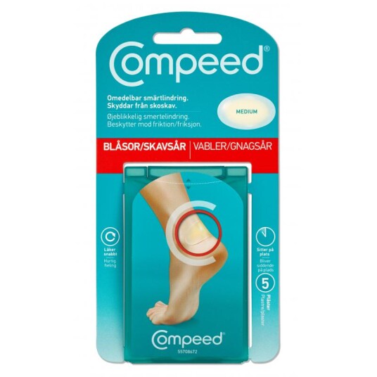 Compeed Gnagsårplaster Medium Compeed Gnagsårplaster Medium