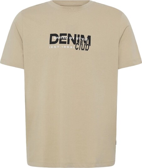 Blend Bhkasmir S/S Logo Tee Beige XL