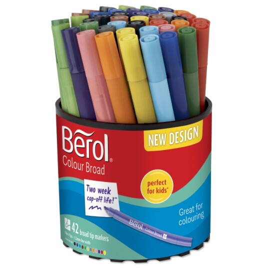 Berol Colour Broad Tip 42-pakke Berol Colour Broad Tip 42-pakke