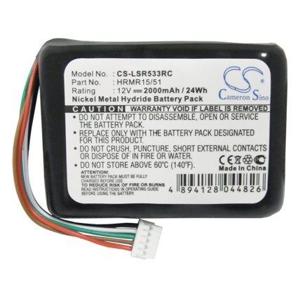 Logitech Squeezebox Radio batteri (2000 mAh 12 V)