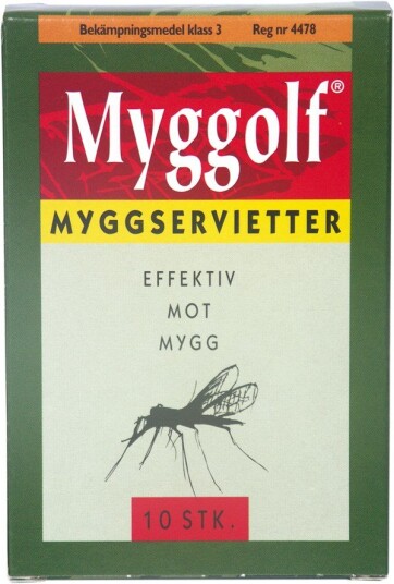 Myggolf serviett