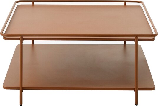 Håum Coffee Table 75x75 Cm Cactus Orange