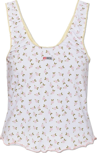 Diesel Dame Topper Hvit XS, Diesel Dame Topper Hvit XS,