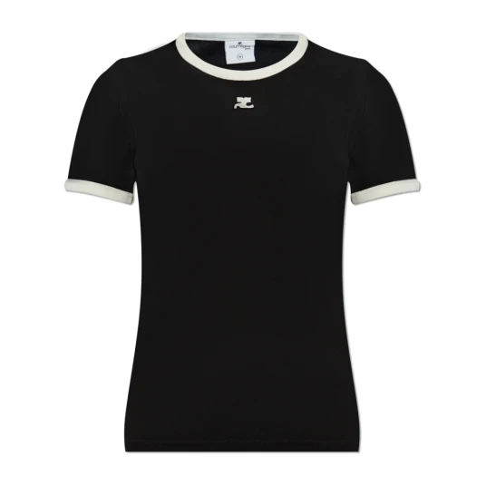 Courrèges Dame Topper Svart S Courrèges Dame Topper Svart S