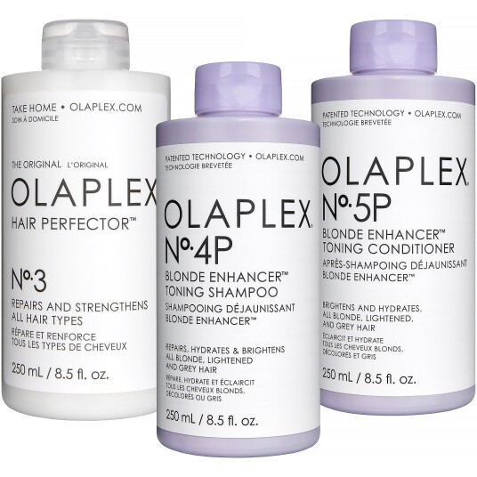 Olaplex Blonde Enhancer Bundle No.4P Shampoo 250 ml & No. 5P Condition Olaplex Blonde Enhancer Bundle No.4P Shampoo 250 ml & No. 5P Condition