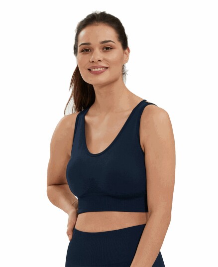 Athlecia Balance W Seamless Bra Dark Sapphire XXS/XS Athlecia Balance W Seamless Bra Dark Sapphire XXS/XS