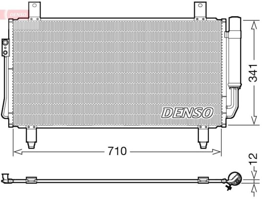 Kondensator DENSO DCN45006 Kondensator DENSO DCN45006