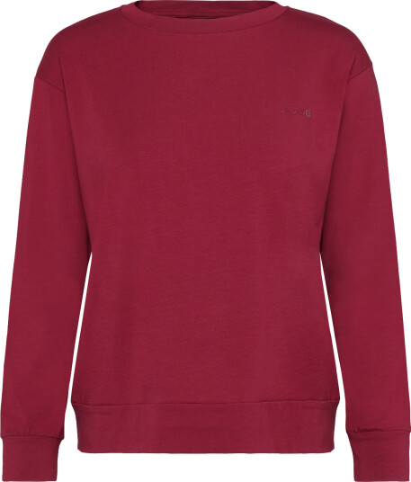 HUGO Hugo Id Ls Shirt Burgundy XS
