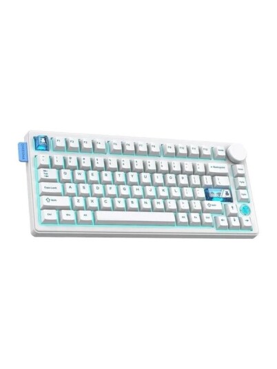 Onikuma MT706 QWERTY Tastatur Hvit Bluetooth 2.4GHz Onikuma MT706 QWERTY Tastatur Hvit Bluetooth 2.4GHz
