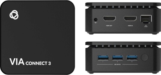 Kramer Via Connect3 Presentasjonsserver 1Gbe Wi-Fi 5 2.4 Ghz 5 Ghz