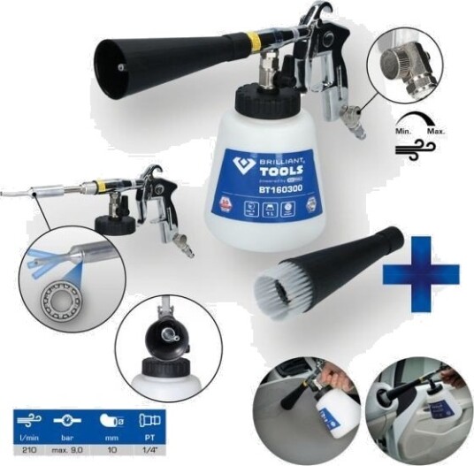 KS TOOLS BT160300 Suge- / blåsepistol (trykkluftdrevet)