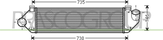 PRASCO FD422N001 Intercooler