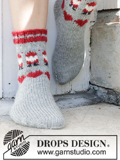 Drops 234 65 Santa Time Socks