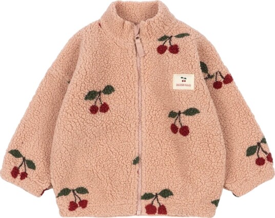 Konges Sløjd Fleecejakke Teddy Jody Ma Grande Cerise Blush Konges Sløjd 9 10 år (134 140) Fleecejakke Rosa