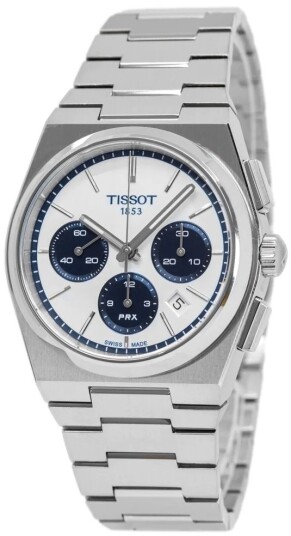 Tissot Herreklokke T137.427.11.011.01 PRX Hvit/Stål Ø42 mm