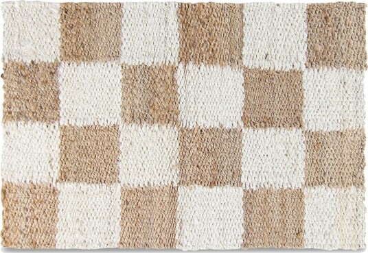 Dørmatte Eloise natur/offwhite Størrelse: 60 x 90 cm Dørmatte Eloise natur/offwhite Størrelse: 60 x 90 cm