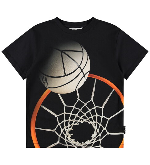 Molo T skjorte Riley Basketballkurv 7 år (122) T skjorte Svart