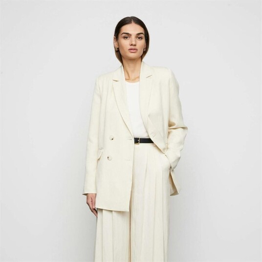 Camilla Pihl Mindy Blazer Cream Hvit 36