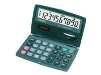 Casio SL-210TE - Lommekalkulator - 10 sifre - solpanel, batteri