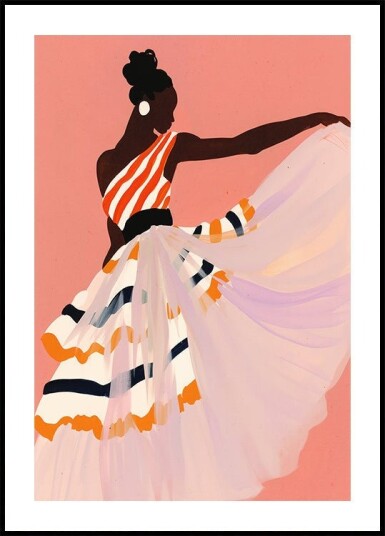 Dance of Colors Plakat / 30x40cm