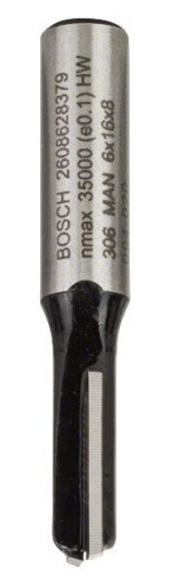 Bosch Notfres Ø8 mm, D1 6 mm, L 16 mm, G 48 mm - For Tre og MDF Bosch Notfres Ø8 mm, D1 6 mm, L 16 mm, G 48 mm - For Tre og MDF