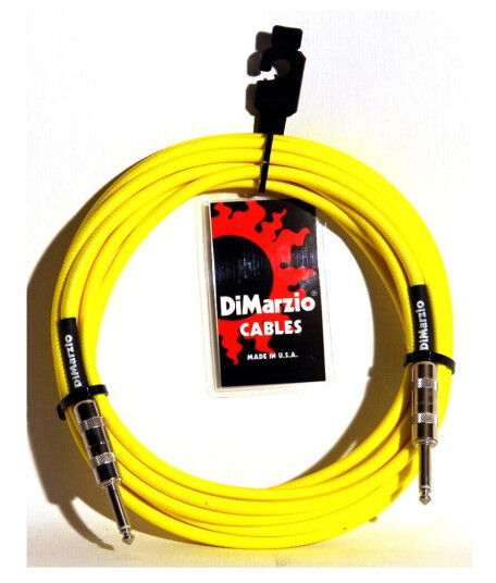 Dimarzio Ep1718ssy Instrumentkabel Braided 5,4 M. Neon Gul