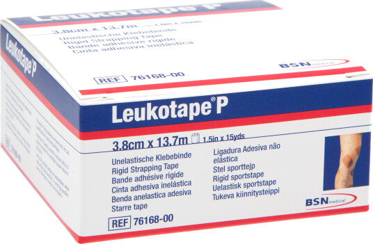 Leukoplast Leukotape P sportstape, 3,8cm x 13,7m, 1 stk.