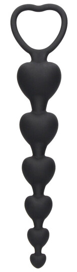 Shots Toys - Ouch! Ouch!: Anal Heart Beads