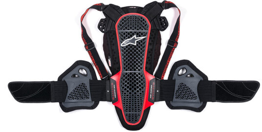 Alpinestars Nucleon KR-3 Ryggbeskytter S Svart Rød
