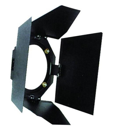 EuroLite Barn Doors, Theatre 300/500 Svart