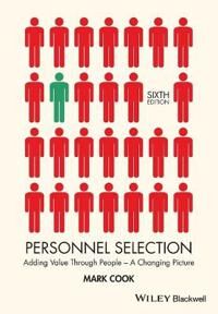 Personnel Selection Av Mark (Centre For Occupational Research Ltd. London And University College Of Swansea) Cook