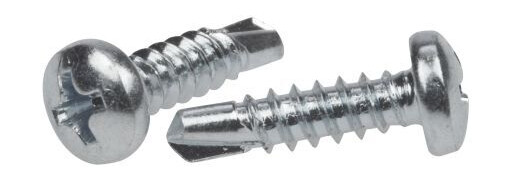 Arvid Nilsson 70610025 Plateskrue rund, RXB 4,8 x 25 mm, 1000-pakning