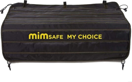 MimSafe Støtfangerbeskyttelse for Hundebur 80x85 cm Nylon Svart MimSafe Støtfangerbeskyttelse for Hundebur 80x85 cm Nylon Svart