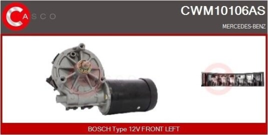 CASCO CWM10106AS Vindusviskermotor