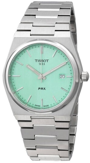 Tissot Herreklokke T137.410.11.091.01 PRX Grønn/Stål Ø40 mm