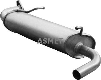 ASMET 25.017 Bakre eksospotte